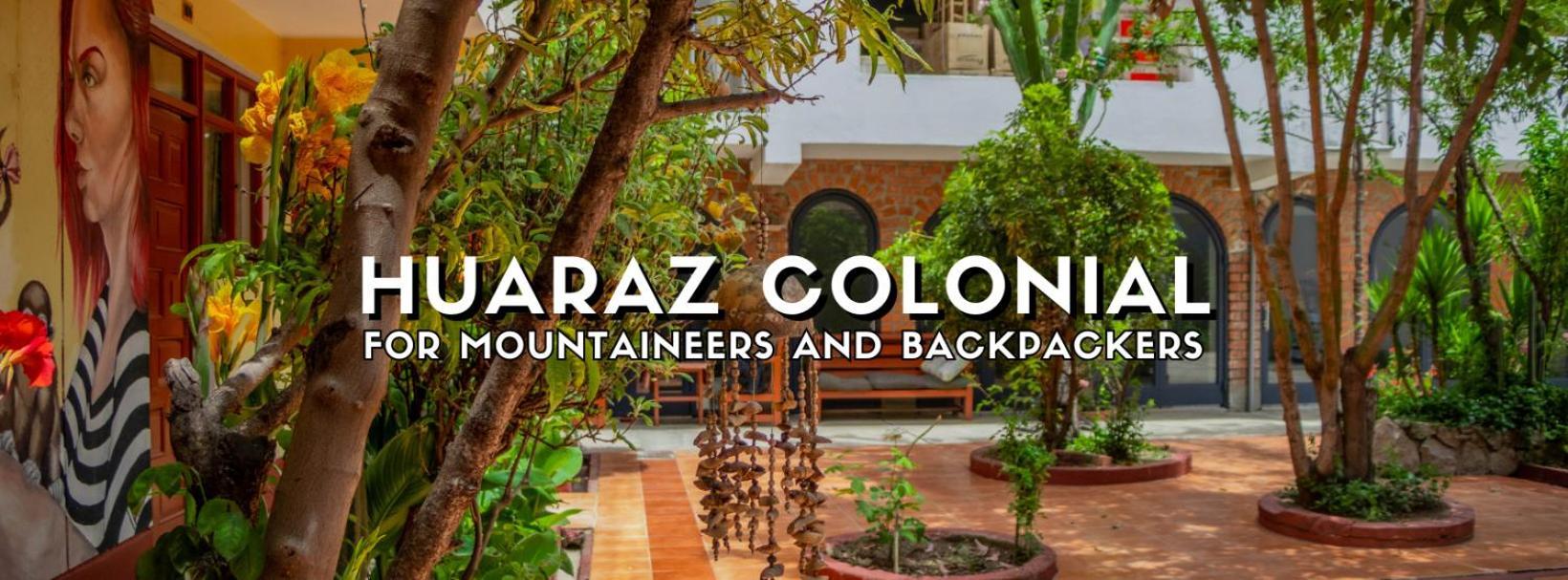 Huaraz Colonial Vandrehjem Eksteriør billede